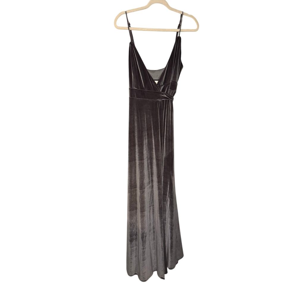 NWT Two Birds velvet tank dress‎ in slate